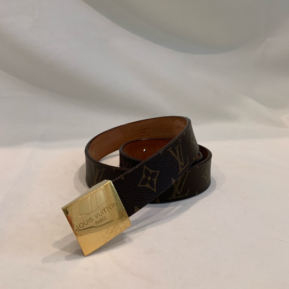Louis Vuitton Monogram Belt